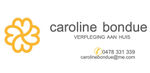 Logo verpleging aan huis Caroline Bondue
